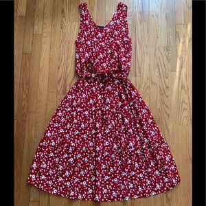 Talbots floral dress